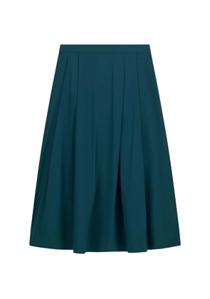 Liviana Conti Seraphine pleated A-line midi skirt - Green