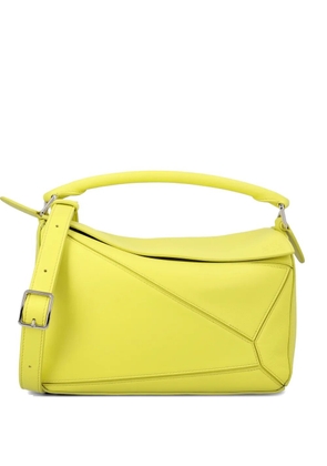 LOEWE small Featherlight Puzzle tote bag - Yellow