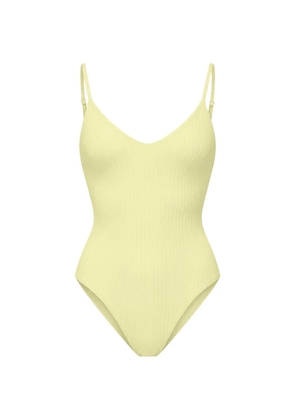 Rip Curl scoop-neck swimsuit - Yellow