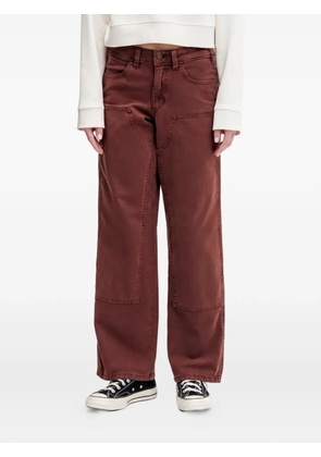 DICKIES logo-patch jeans - Brown