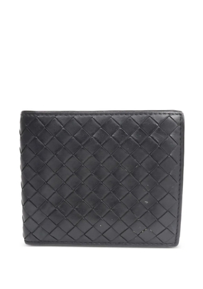 Bottega Veneta Pre-Owned Intrecciato leather wallet - Black
