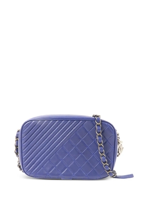 CHANEL Pre-Owned CC Carmera quilted shoulder bag - Blue