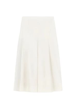 Liviana Conti Anya panelled A-line skirt - White