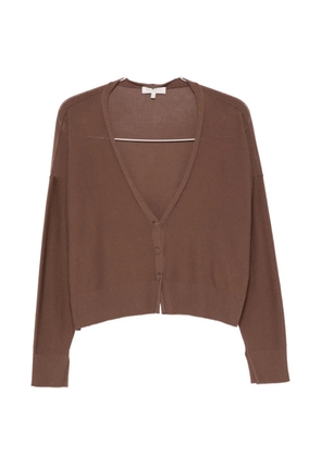 Antonelli V-neck cropped cardigan - Neutrals