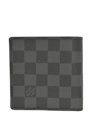 Louis Vuitton Pre-Owned 2009 Marco Damier Graphite wallet - Black