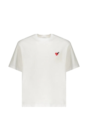 Neil Barrett logo-print cotton T-shirt - White