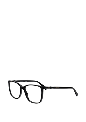 Longchamp rectangle-frame glasses - Black