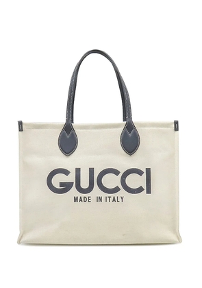 Gucci Pre-Owned 2000-2015 Large Canvas Logo tote bag - Neutrals