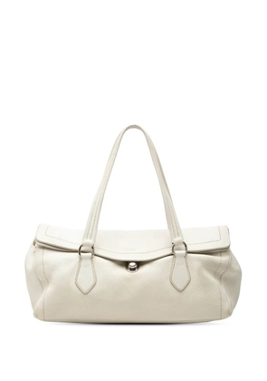 Prada Pre-Owned 2013-2026 Vitello Daino Easy shoulder bag - White