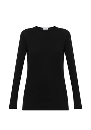 Jil Sander long-sleeve T-shirt - Black