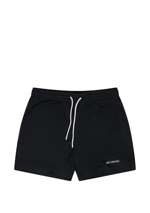 Aimé Leon Dore logo-print shorts - Black