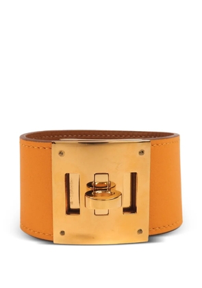 Hermès Pre-Owned 2016 Kelly Dog leather bracelet - Gold