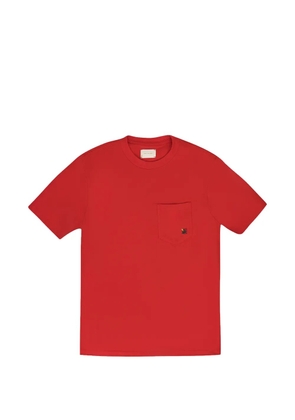 Aimé Leon Dore crest-embroidered chest-pocket T-shirt
