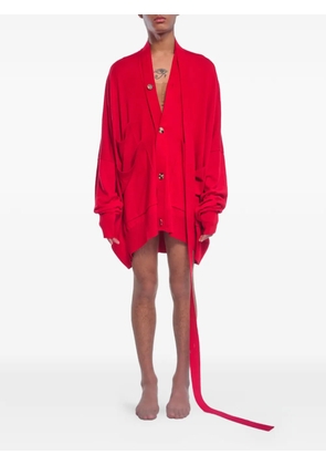 ROT The Iconic Coat oversized cardigan - Red