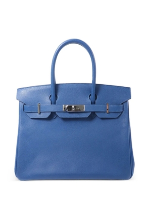 Hermès Pre-Owned Birkin 30 leather tote bag - Blue