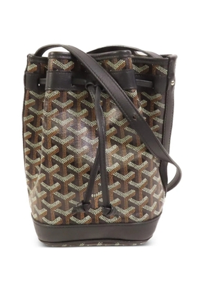 Goyard Pre-Owned Petit Flot PM bucket bag - Brown