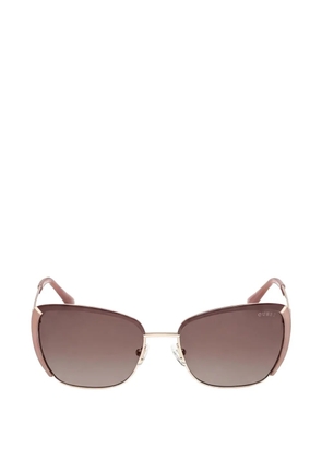 GUESS USA gradient-lens cat-eye sunglasses - Gold