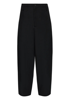 Yohji Yamamoto wool trousers - Black