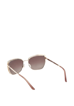 GUESS USA gradient-lens cat-eye sunglasses - Gold