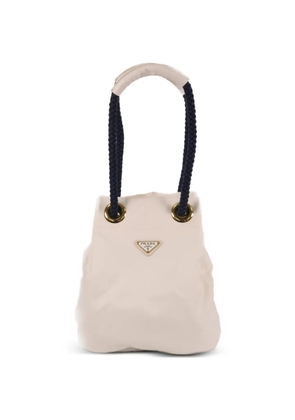 Prada Pre-Owned Mariner bucket bag - White