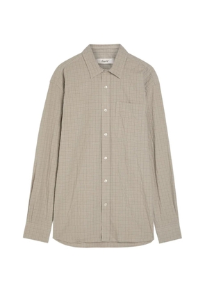 Foret Scout check-pattern shirt - Neutrals