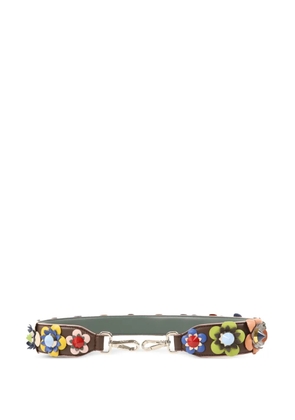 Fendi Pre-Owned Strap You Flowerland strap - Brown