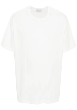 Yohji Yamamoto crew-neck cotton T-shirt - White