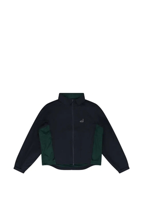 Aimé Leon Dore Golf Nylon Tips logo-print zip-up jacket - Black