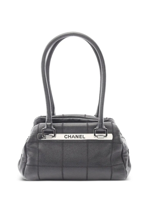 CHANEL Pre-Owned 2005-2006 Chocolate Bar shoulder bag - Black