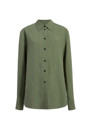 Another Tomorrow button-front shirt - Green