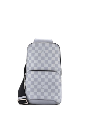 Louis Vuitton Pre-Owned Avenue Sling Bag Damier Infini Leather shoulder bag - Grey