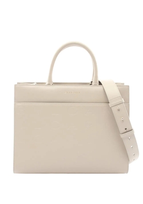 Bvlgari Pre-Owned 2010-2026 Logo Infinitum Tote satchel - Neutrals