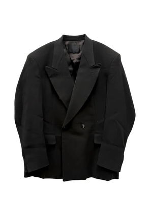 Omar Afridi double-breasted tailored jacket - Brown