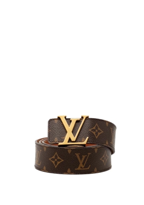 Louis Vuitton Pre-Owned 2009 Monogram Initiales Reversible belt - Brown