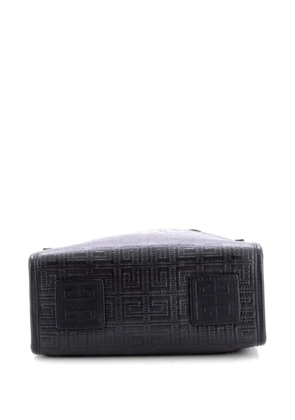 Givenchy Pre-Owned G- 4G Embossed Coated Canvas Mini tote bag - Black