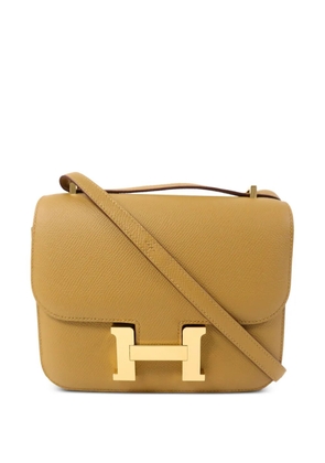 Hermès Pre-Owned Mini Constance Epsom leather shoulder bag - Neutrals