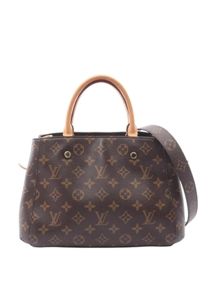 Louis Vuitton Pre-Owned 2018 Monogram Montaigne BB satchel - Brown
