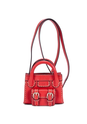 Chloé Pre-Owned Edith Nano shoulder bag - Red