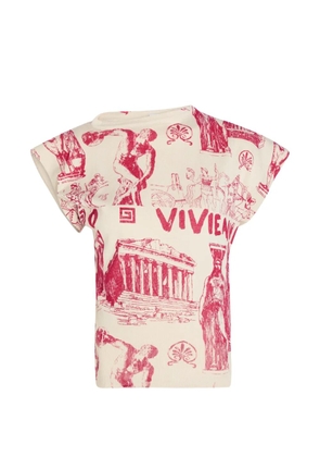 Vivienne Westwood Justine graphic-print T-shirt - White
