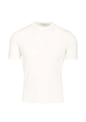 Al Duca D’Aosta 1902 ribbed-trim terry-cloth T-shirt - Neutrals