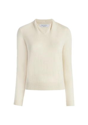 Another Tomorrow cashmere draped-neck sweater - Neutrals