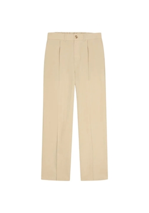 RAITH pleated tapered trousers - Neutrals