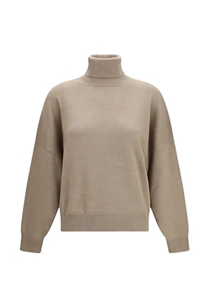 Brunello Cucinelli turtleneck cashmere sweater - Neutrals