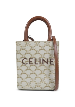 Celine Pre-Owned Triomphe logo shoulder bag - Neutrals