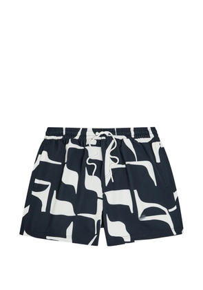 RAITH Massira-print swim shorts - Blue
