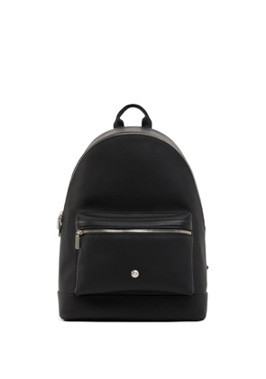 Lacoste logo-plaque zip-fastening backpack - Black