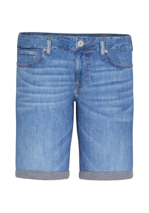 GUESS USA rolled-cuff shorts - Blue