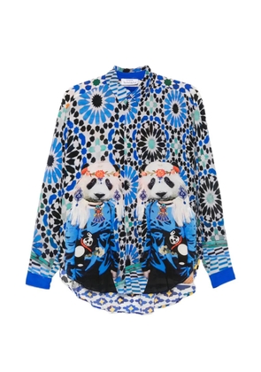 The Artistylist Panda printed shirt - Blue