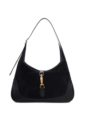 Gucci Jackie 1961 suede shoulder bag - Black