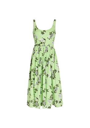 Emilia Wickstead Eglantine midi dress - Green